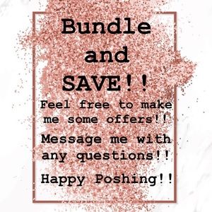 Bundle and SAVE!!!